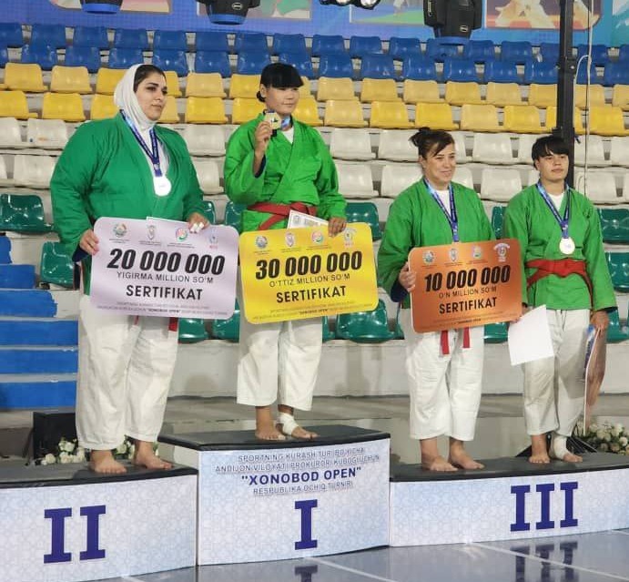 کسب مدال نقره کاپ آزاد آسیا توسط فاطمه برمکی بانوی پرتوان ایران