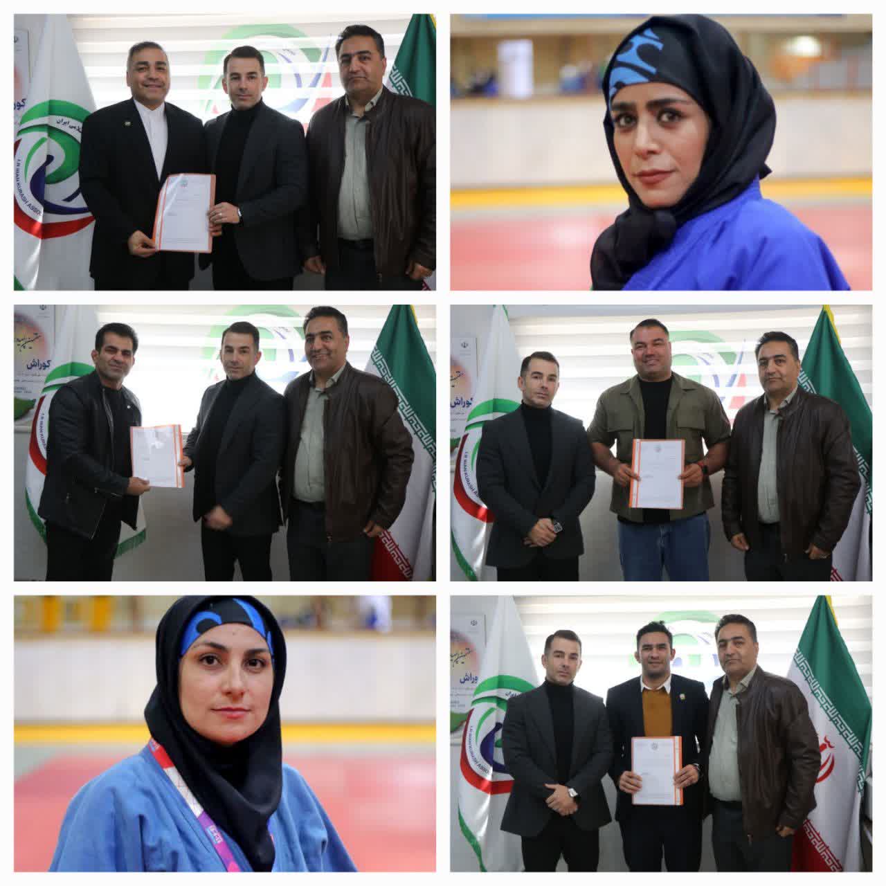 ترکیب نهایی تیم&zwnj;های ملی کوراش ایران برای قهرمانی جهان اعلام شد